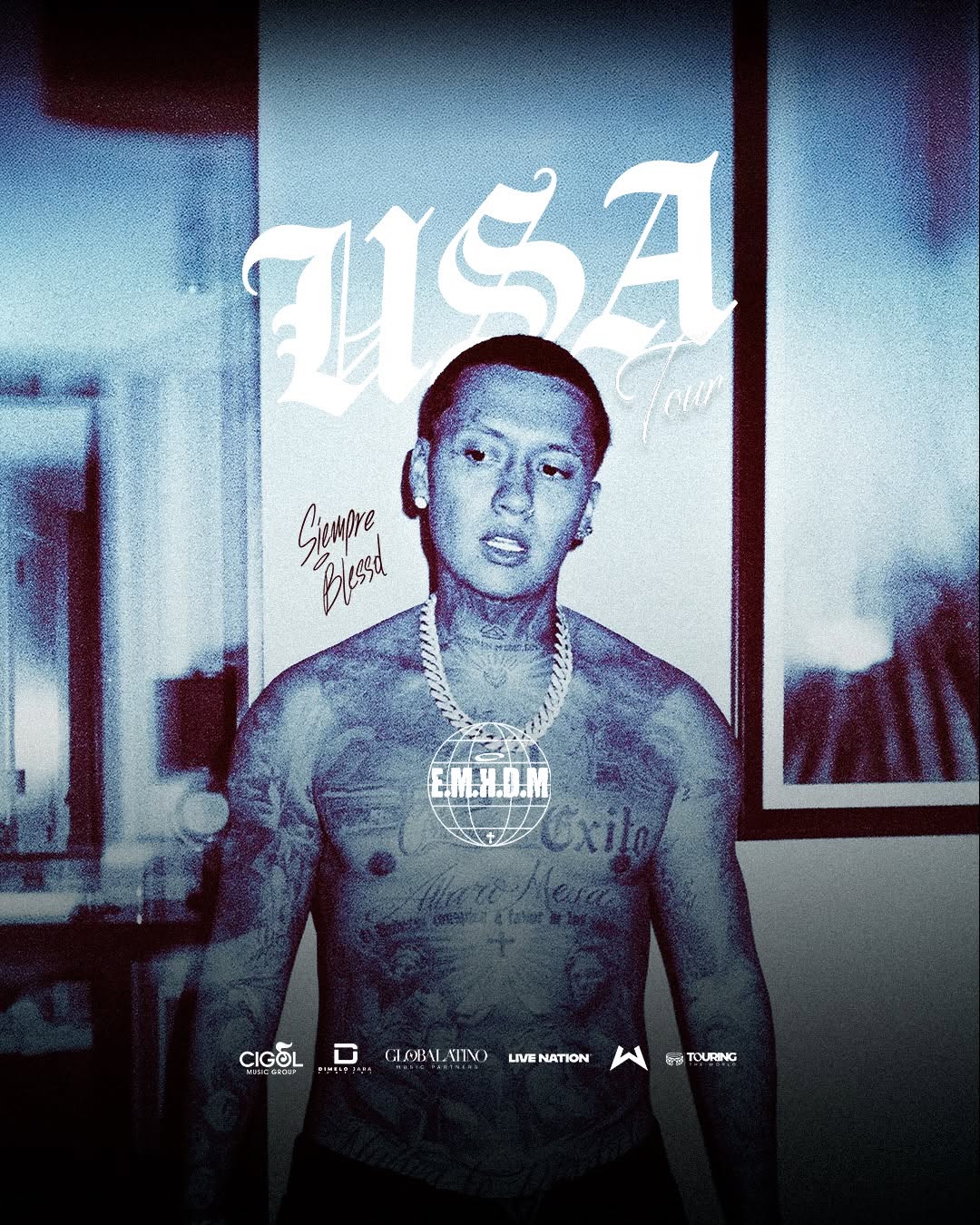 Blessd · El Mejor Hombre Del Mundo USA Tour · Peacock Theater